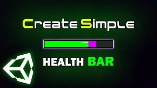 How To Make a Health Bar in unity || Create a Simple Health Bar in Unity