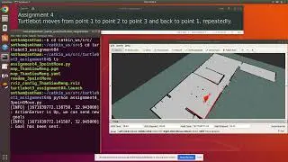 Turtlebot3 Three-Point Move (Ngee Ann Polytechnic)