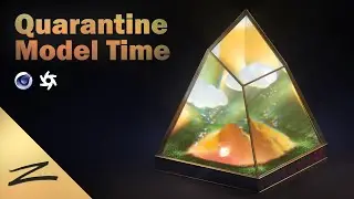 C4D Tutorial - Mini Gift Box 3D Model Process