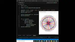 Python Turtle   Square Spirograph