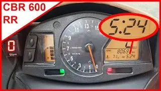 Regolare orologio moto CBR 600 RR