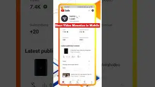 How to Enable Short Video Monetization | Short Video Monotize Tutorial in Hindi #shorts #viralvideo