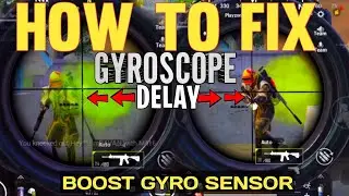 How to Fix Gyro Delay in Pubg Mobile || Boost Gyroscope || BY STUD HARSH