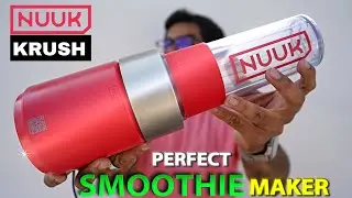 NUUK KRUSH Smoothie Blender Review !! Complete Setup & Testing ⚡ Is It Worth It ??