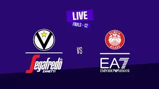 LIVE | Virtus Segafredo Bologna vs. EA7 Emporio Armani Milano | LBA Finals UnipolSai 2024 | G2