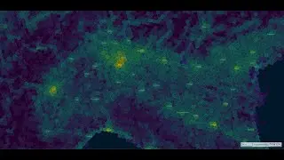Kontur World Population in 400m grid - Info in a second!