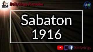 Sabaton - 1916 (Karaoke)
