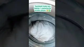 Yastıktaki İnatçı Sarı Lekeler Bir Malzeme İle Anında Çıkıyor...