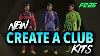 THE BEST NEW CREATE A CLUB KITS (FC25)