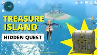 Secret Island Genshin Impact Hidden Quest (Time and the wind) (Nameless Island Quest)