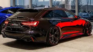 BLACKED OUT! 2024 Audi RS6 Avant - Interior and Exterior Walkaround