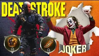 Boss Deathstroke + Rewards solo raid the last contract injustice 2