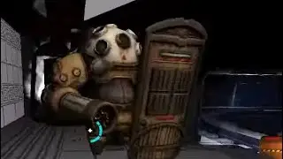 Gutterman from ultrakill falls and then farts
