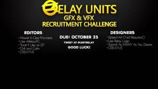 Relay: Designers and Editors Recruitment Challenge!