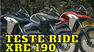 Teste Ride nova Honda XRE 190. #honda #xre190 #testeride