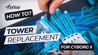 How to replace a tower on your Cyborg II #azeron #azeronkeypad