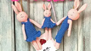 Iepuras crosetat Eli 2 începători amigurumi #mmihacrochet #amigurumi #crochet