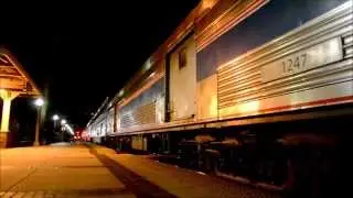 Amtrak #3 - 14 hours late at Fullerton