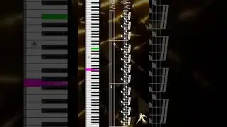 #Experience - Ludovico #Einaudi || #Piano (music notes and keyboard tutorial) || Finger Exercise