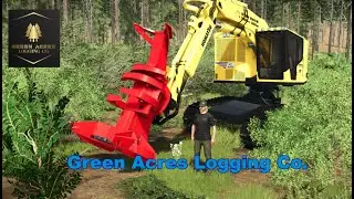 FS25 Forestry! Knocking down the forest!