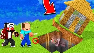 Balon Kafa İle Neden Köylünün Gizli YERİ Bulduk ? - Minecraft
