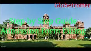 Step By Step Guide | How to fill Admission Form | Punjab University
