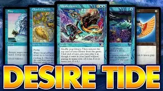 The BEST High Tide Mind's Desire deck! Cloud of Faeries + Snap + Sapphire Medallion | Legacy Storm