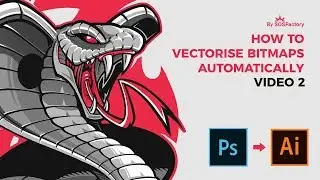 Illustrator tutorial: How to convert bitmaps to vectors VIDEO 2