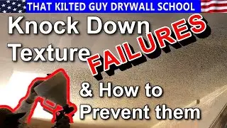 KnockDown Texture Matching will FAIL if you do this