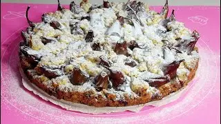 Пирог с грушами