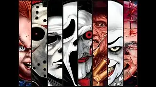 6 Minutes Of Terror (50 Horror Movies) Halloween Exorcist Michael Freddy Jason Scream Saw It Mashup