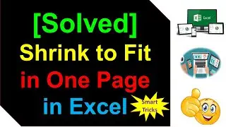 [Solved] Shrink to Fit in One Page in Excel