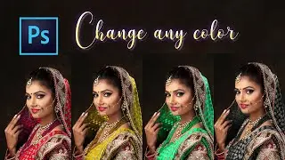 Change color in photoshop In hindi Color Replacement.