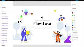 Free Flow Lava Illustration Constructor