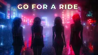 NIGHT DRIVE | Trippy AI Art (Infinite Zoom)