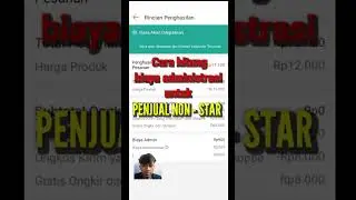 Sudah tahukah kamu biaya admin Non - STAR #shopee #sellershopee #seller #shopeeid #shopeedarirumah