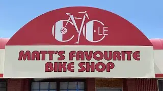 Helping Dutch Cycle surprise a customer.