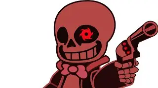 ваеные vs sudden changes sans (санс с пистолетом) анимация