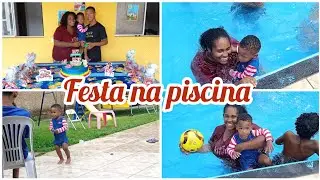 festa na piscina| 2 anos do Noah 👏🏾👏🏾