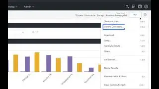 Look & Learn - Creating a dashboard from an Explore