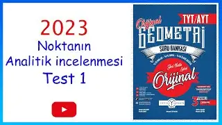 Noktanın Analitik incelenmesi test 1