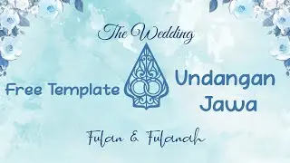 Free Template Undangan Digital Traditional Jawa | Template Undangan DigitalTerbaru GRATIS !!