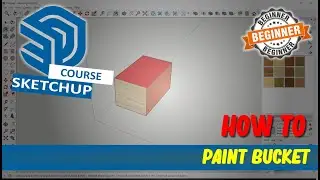 Sketchup How To Use Paint Bucket Tool