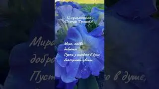 С праздником Святой Троицы! #видеооткрытки #природа #открытки #открыткиспраздником #праздник #лето