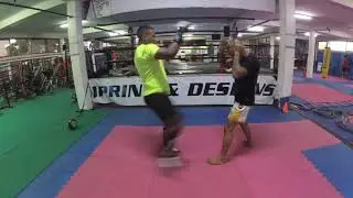Technique with the pro: 3- Kickboxing with Widjai Thakoer