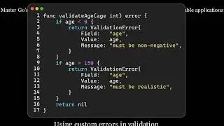 Go's explicit error handling patterns for building reliable and maintainable applications