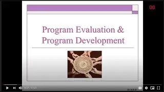 Lecture 13  Program Evaluation default 1