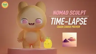 Nomad Sculpt Time-Lapse: Crash Course Tutorial Preview!
