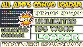 CONVO AUTOMATIC MESSAGE SENT LOADAR | ALL APPLICATION AUTO MESSAGE SEND | NEW CONVO LOADER 2023-24