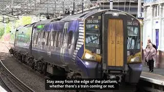 Stay Safe with ScotRail - Announcements and Yellow Lines